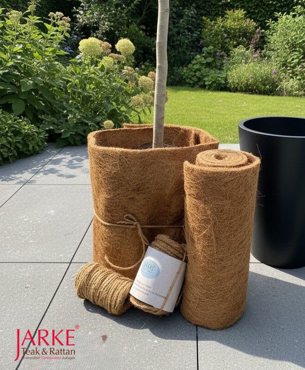 Kokosmatte, Einsatz im Sommer