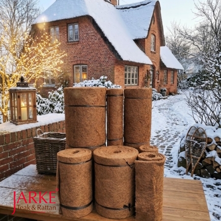 Kokosmatten im Winter