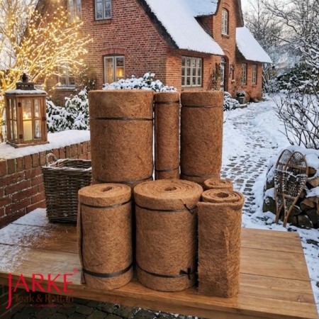 Kokosmatten im Winter