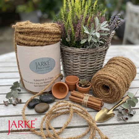 Kokosseil in verschiedenen Stärken, ideal für Gartenarbeit