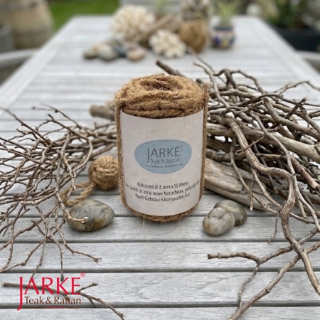 Kokosseil in verschiedenen Stärken, ideal für Gartenarbeit