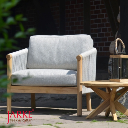 Outdoor Sessel Panama mit Rope-Geflecht
