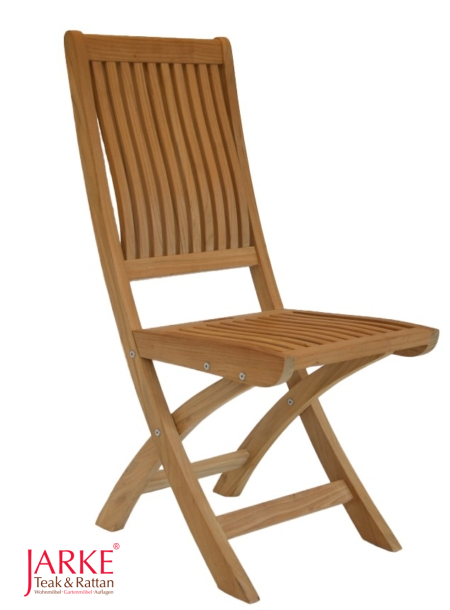 Teak Klappstuhl "Hery" ohne Armlehnen