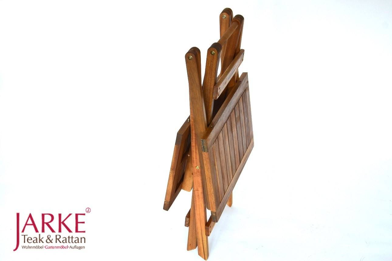 Akazienholz Picknicktisch 64 x 48 cm, wetterfest - Jarke teak