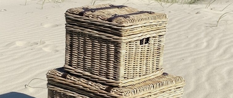 Rattan Truhen