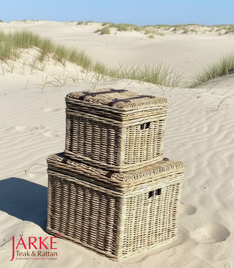 Rattan Truhen