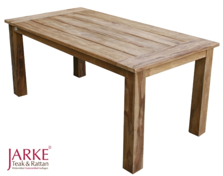 Tisch Old Teak mit breiter Lattung