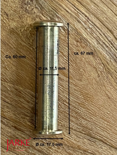 Hülsenschraube aus Messing
