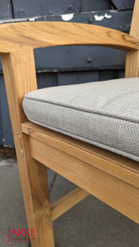 Olefin Sessel Kissen Taupe, wetterfest