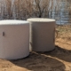 Outdoor Sitzhocker/ Pouf in 2 Farben
