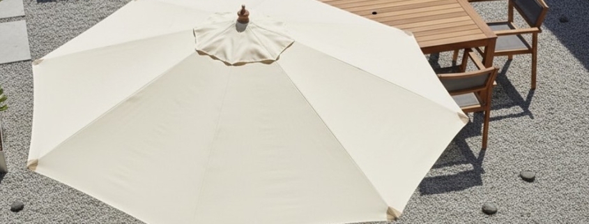 Sonnenschirme bei Jarke Teak + Rattan