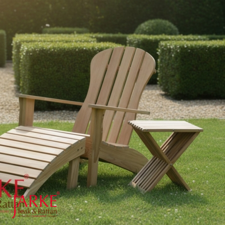 Adirondack Chair "Alster" inkl. Fußhocker