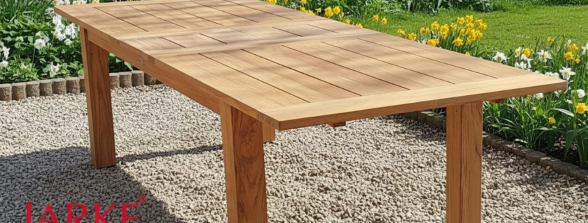 Teak Ausziehtisch Gigant