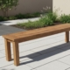 Teak Bank "Rustique" aus Old Teak