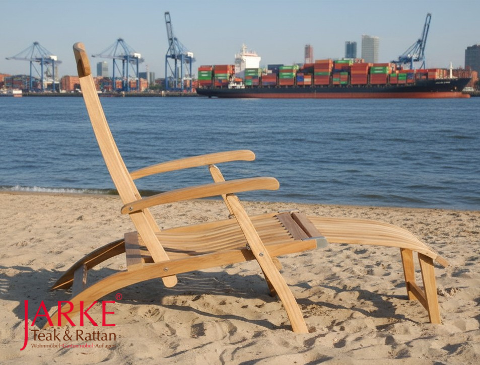 Teak Deckchair "Elbe"