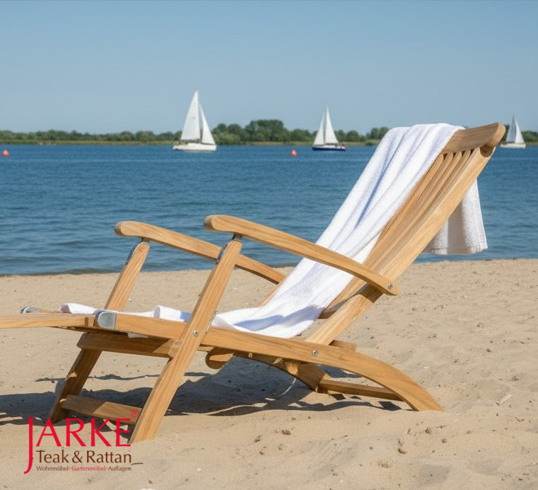 Teak Deckchair "Elbe"