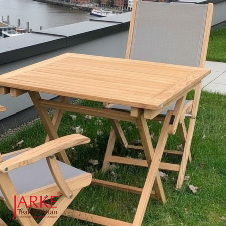 Teak Klapptisch 80 x 80 cm