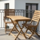 Teak Klapptisch
