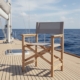 Teak Regiestuhl Bristol auf Segelyacht