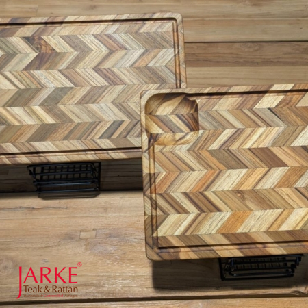 Teakholz Schneidebrett