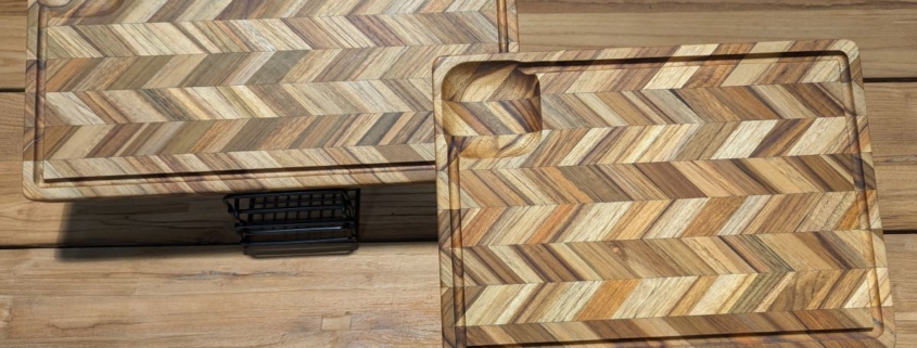 Teakholz Schneidebrett