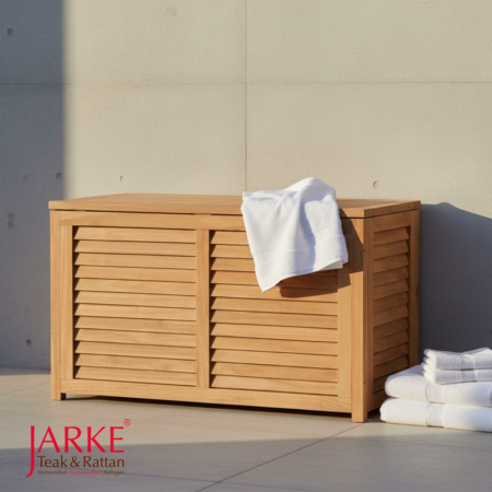 Teak Truhe