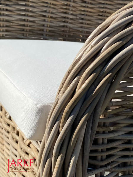 Rattan Sessel/ Ohrensessel inkl. Kissen