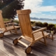 Teak Deckchair Alster, mit Rädern