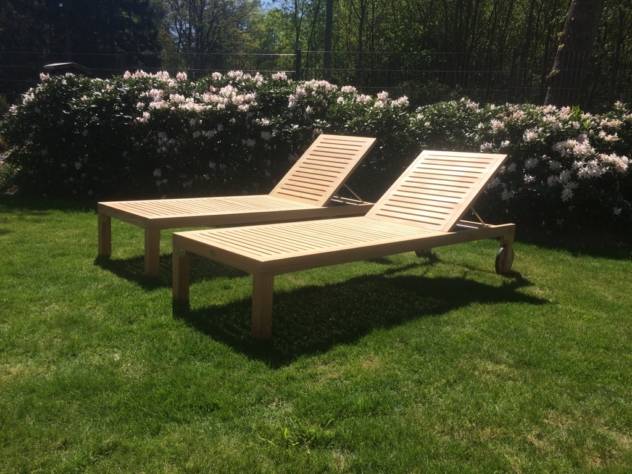 Teak Liege "Elbe"