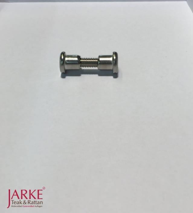Ersatzteile für Gartenmöbel Edelstahl Schraubenset B V2A M6 x 9 x