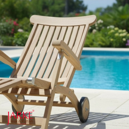 Deckchair Alster, mit Rädern