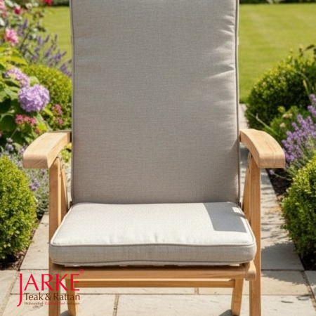 Outdoor Hochlehner Auflage, Taupe