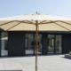 Sonnenschirm 4 x 3 Meter mit Push Up System