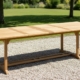 XL Teak Ausziehtisch 120 x 240/270/300 cm
