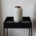 Vase "Saigon", olive, mit Kuperrrand