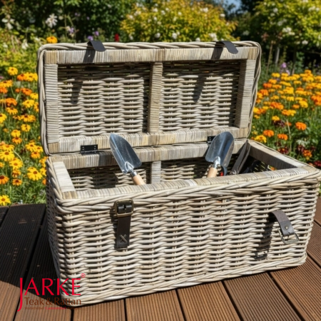 Rechteckige Rattan Kiste/ Box in 2 Größen