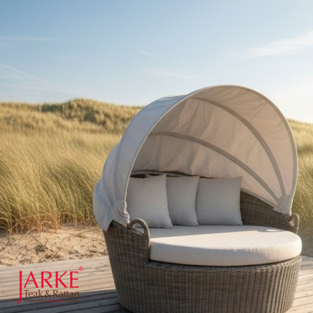 Relax-Insel "Miami" mit Dach und Outdoor-Kissen