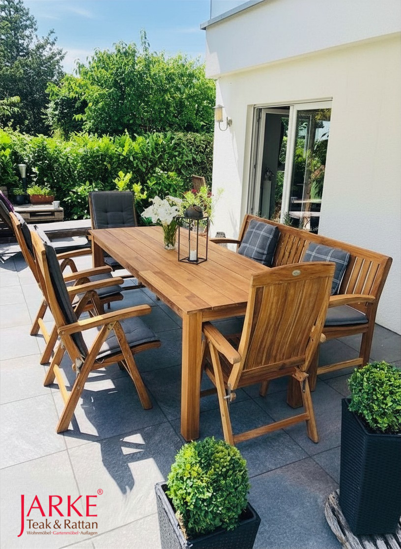 Teak Tisch "Living" Premium div. Größen