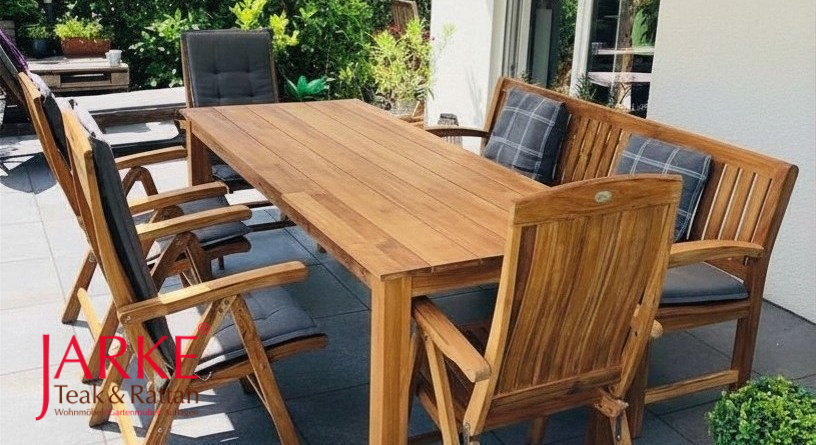 Teak Tisch "Living" Premium div. Größen – Bild 6