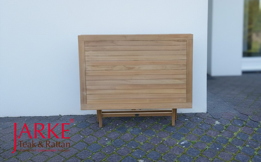 Teak Klapptisch Premium 150 x 80 cm