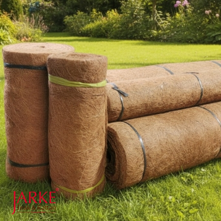 Kokosmatten/ Mulchmatten, der natürliche Schutz gegen Verdunstung