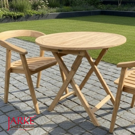 Premium Klapptiisch rund 80 cm