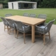 Eine tolle Kombi: Outdoor Stuhl "Paxton" mit dem Teak Tisch "Living"