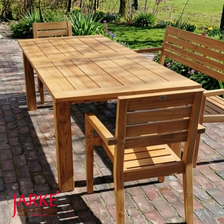 Teak Auziehtisch Gigant