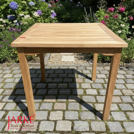 Teak Tisch "York" 80 x 80 cm