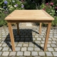 Teak Tisch "York" 80 x 80 cm