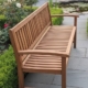 Teak Bank Ergo, 180 cm, geöltes Teakholz