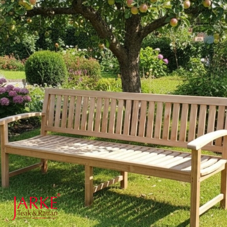 Teak Bank "Elias", mit Patina, reduziert