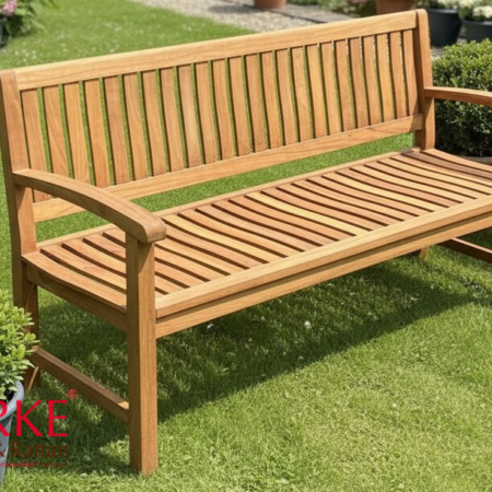 Teak Bank Ergo, 180 cm, geöltes Teakholz
